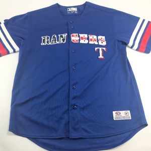 texas rangers columbia fishing shirt
